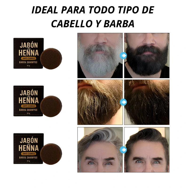 Jabón de Henna - El Poder de Rejuvenecer