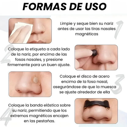 DILATADOR  NASAL MAGNÉTICO - 60 PARCHES